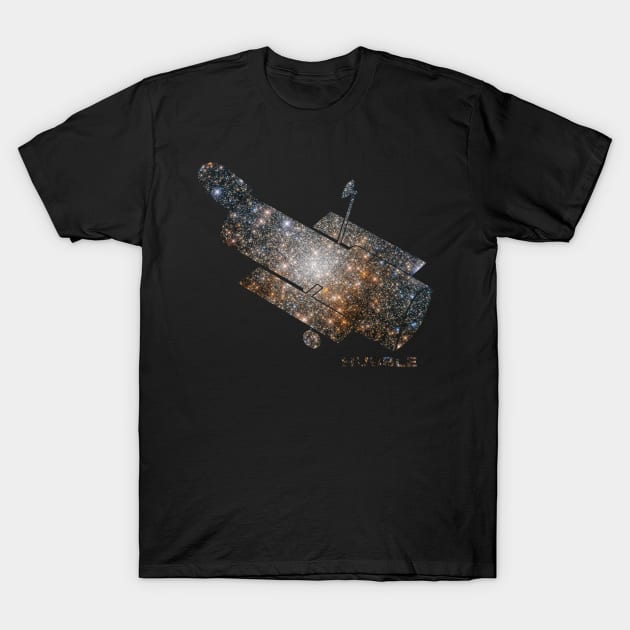 Hubble Telescope T-Shirt by acrossTPB